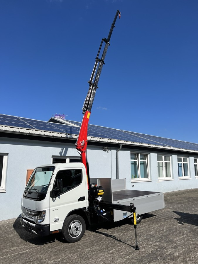 FUSO 3S15 Alu Pritsche Ladekran 34S 3 x hydr. - Autoutilitară cu platformă: Foto 2 FUSO 3S15 Alu Pritsche Ladekran 34S 3 x hydr. - Autoutilitară cu platformă: Foto 2