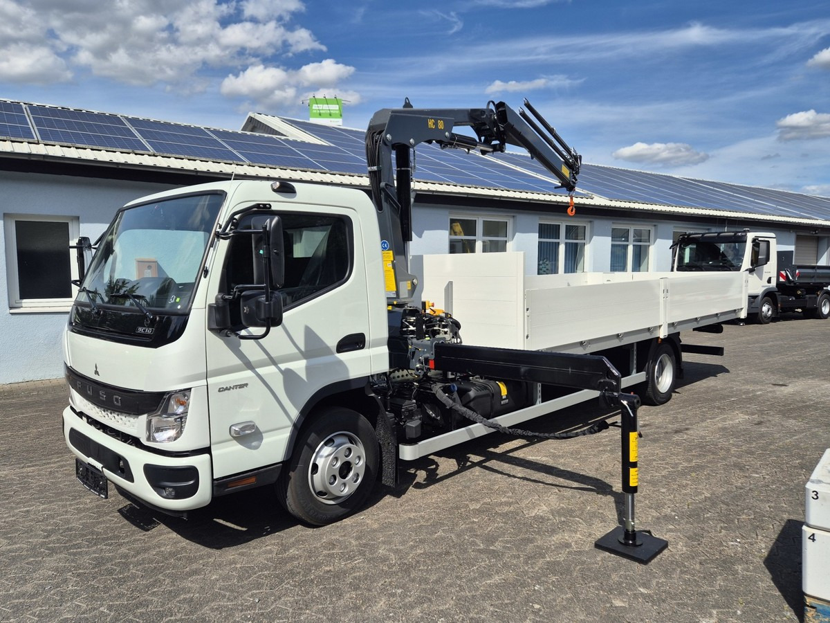 FUSO FUSO 9C18 Canter Alu Pritsche 5.5m Kran 3x hydr. - Autoutilitară cu platformă: Foto 4 FUSO FUSO 9C18 Canter Alu Pritsche 5.5m Kran 3x hydr. - Autoutilitară cu platformă: Foto 4