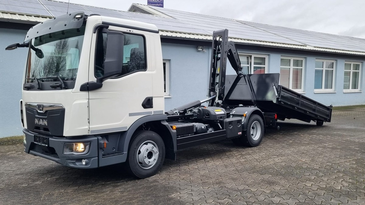MAN TGL 12.220 BL NEU City Abrollkipper 8t TipMatic - Camion cu cârlig: Foto 3 MAN TGL 12.220 BL NEU City Abrollkipper 8t TipMatic - Camion cu cârlig: Foto 3