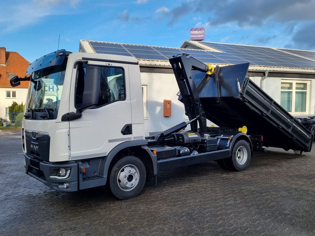 MAN TGL 8.220 BL City Abollkipper 6t Powermatic AHK2 - Camion cu cârlig: Foto 1 MAN TGL 8.220 BL City Abollkipper 6t Powermatic AHK2 - Camion cu cârlig: Foto 1