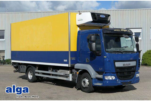 DAF LF 220 FA/6,10 m. lang/Carrier Supra 550/Luftfed - Camion frigider: Foto 1 DAF LF 220 FA/6,10 m. lang/Carrier Supra 550/Luftfed - Camion frigider: Foto 1