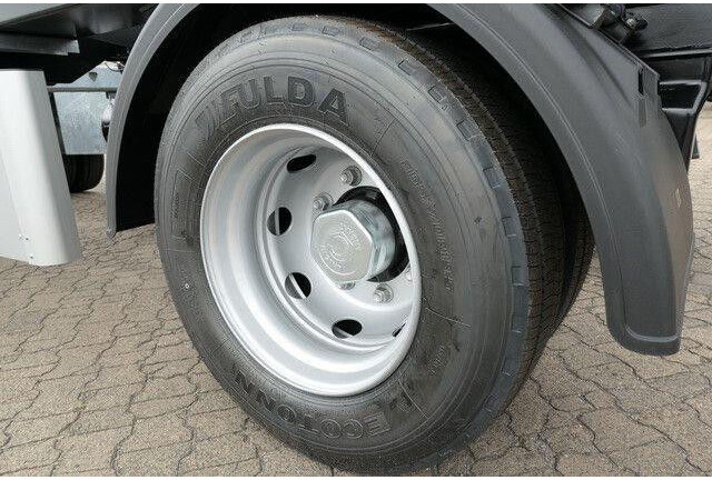 Remorcă transport containere/ Swap body HKM G 18 ZL 5,0, Außenroller, Luftf. 5-7m Behälter: Foto 15