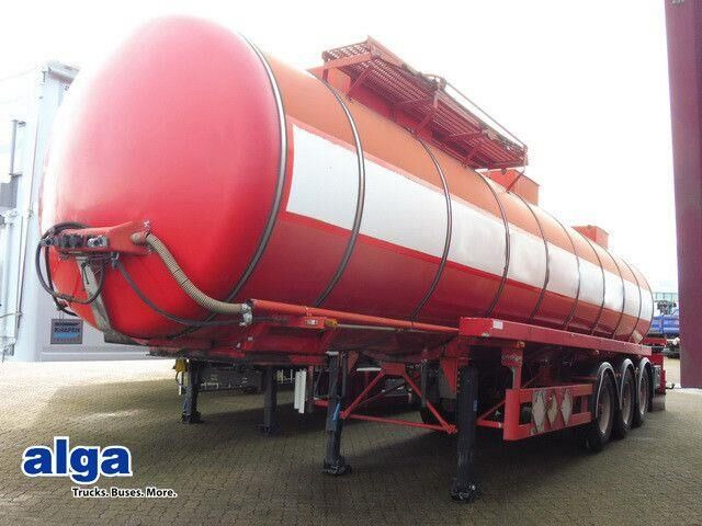 Kässbohrer Isoliert, Chemie, V2A, 32m³,Kompresor,Alu-Felgen - Semiremorcă cisternă: Foto 1 Kässbohrer Isoliert, Chemie, V2A, 32m³,Kompresor,Alu-Felgen - Semiremorcă cisternă: Foto 1