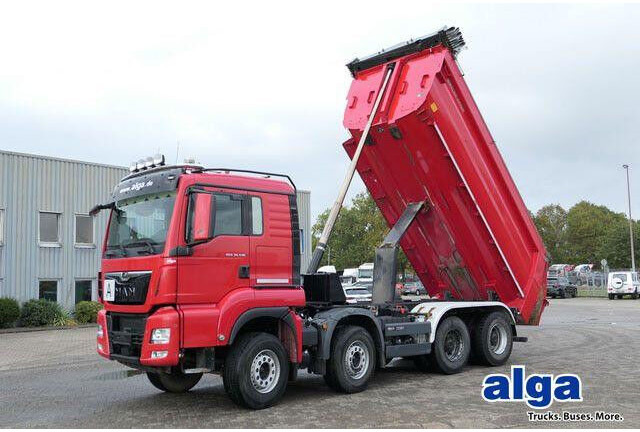MAN 35.510 TGS BL 8x4, Meiller, 17m³,Schiebe-Verdeck - Camion basculantă: Foto 1 MAN 35.510 TGS BL 8x4, Meiller, 17m³,Schiebe-Verdeck - Camion basculantă: Foto 1