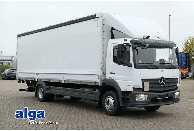 Mercedes-Benz 1521 L Atego 4x2, LBW, Schiebeplane, Klima, Luft - Camion cu prelată: Foto 1 Mercedes-Benz 1521 L Atego 4x2, LBW, Schiebeplane, Klima, Luft - Camion cu prelată: Foto 1