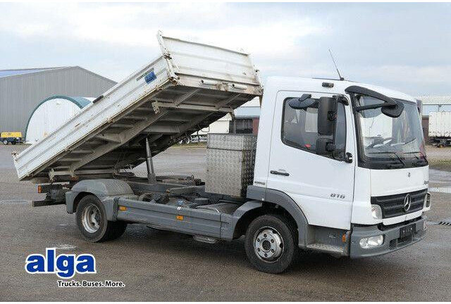 Mercedes-Benz 816 K Atego 4x2, Meiller, 3. Sitz, 2x AHK - Camion basculantă: Foto 1 Mercedes-Benz 816 K Atego 4x2, Meiller, 3. Sitz, 2x AHK - Camion basculantă: Foto 1