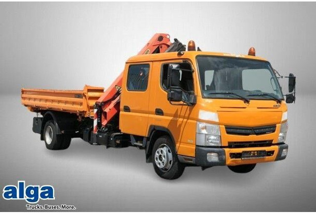 Mitsubishi Fuso Canter 7C18D, Palfinger PK 7001-KA, DOKA - Camion basculantă: Foto 1 Mitsubishi Fuso Canter 7C18D, Palfinger PK 7001-KA, DOKA - Camion basculantă: Foto 1