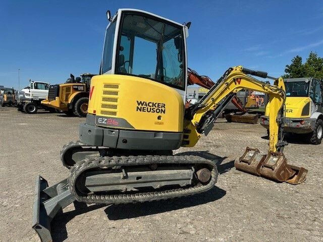 Wacker EZ 26, Hydr. S.W.S., 3x Löffel, Gummikette, TOP - Mini excavator: Foto 2 Wacker EZ 26, Hydr. S.W.S., 3x Löffel, Gummikette, TOP - Mini excavator: Foto 2