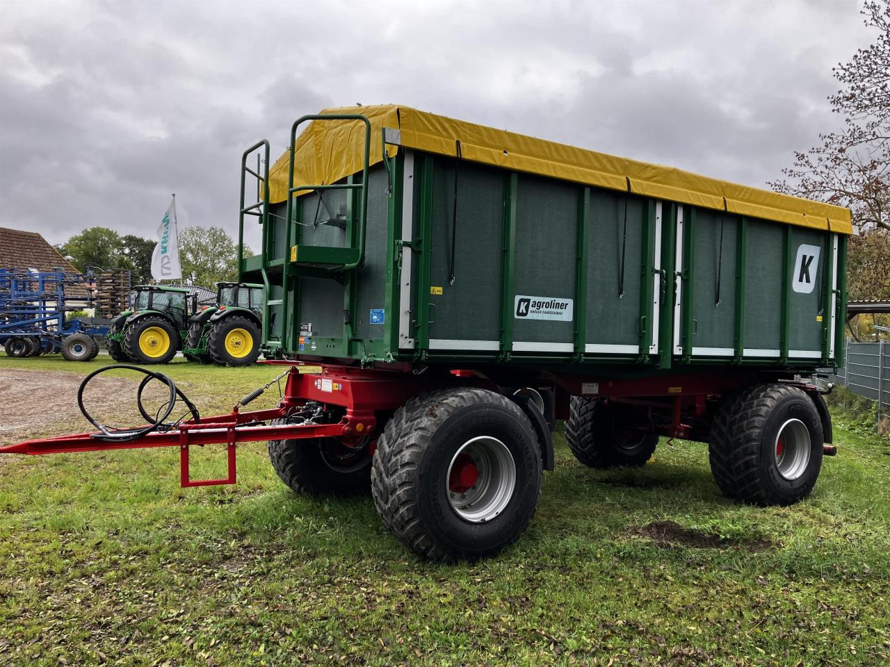 Kröger HKD 302 - Remorcă basculantă: Foto 1 Kröger HKD 302 - Remorcă basculantă: Foto 1