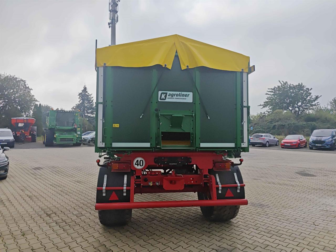 Kröger HKD 302 - Remorcă basculantă: Foto 4 Kröger HKD 302 - Remorcă basculantă: Foto 4