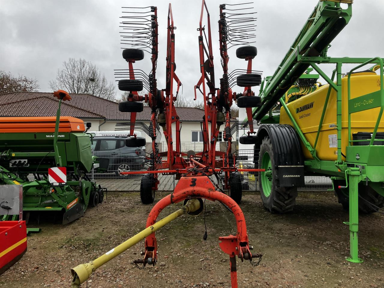 Kuhn GA 7501 - Maşină de întors fânul: Foto 2 Kuhn GA 7501 - Maşină de întors fânul: Foto 2