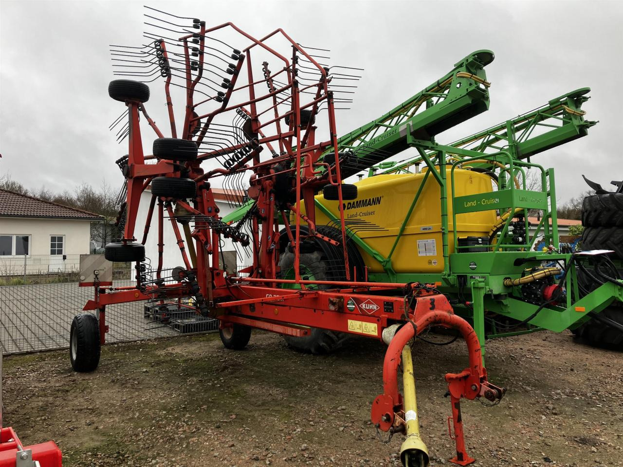 Kuhn GA 7501 - Maşină de întors fânul: Foto 1 Kuhn GA 7501 - Maşină de întors fânul: Foto 1