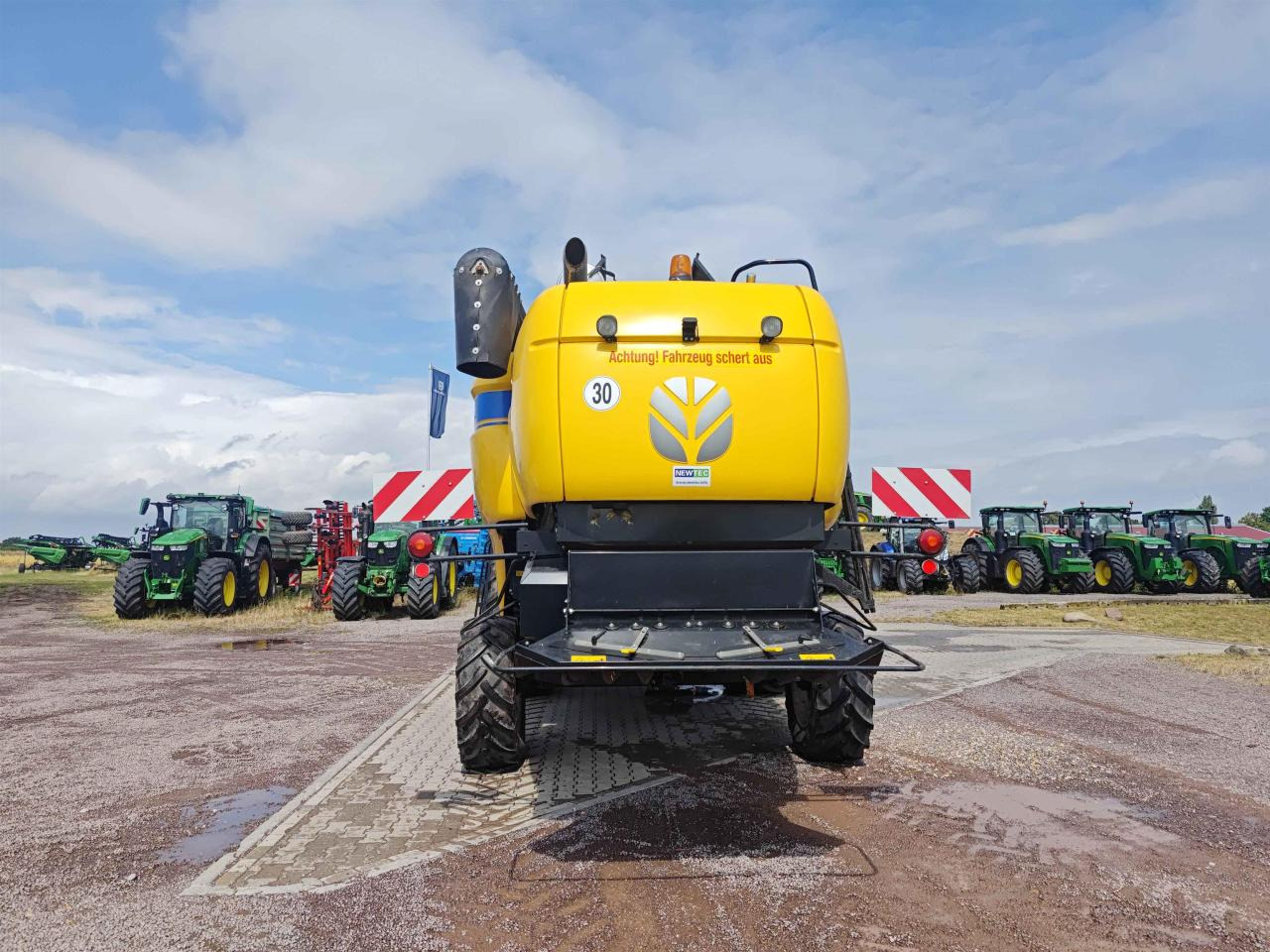 New Holland CX 5.80 - Combină de recoltat cereale: Foto 5 New Holland CX 5.80 - Combină de recoltat cereale: Foto 5