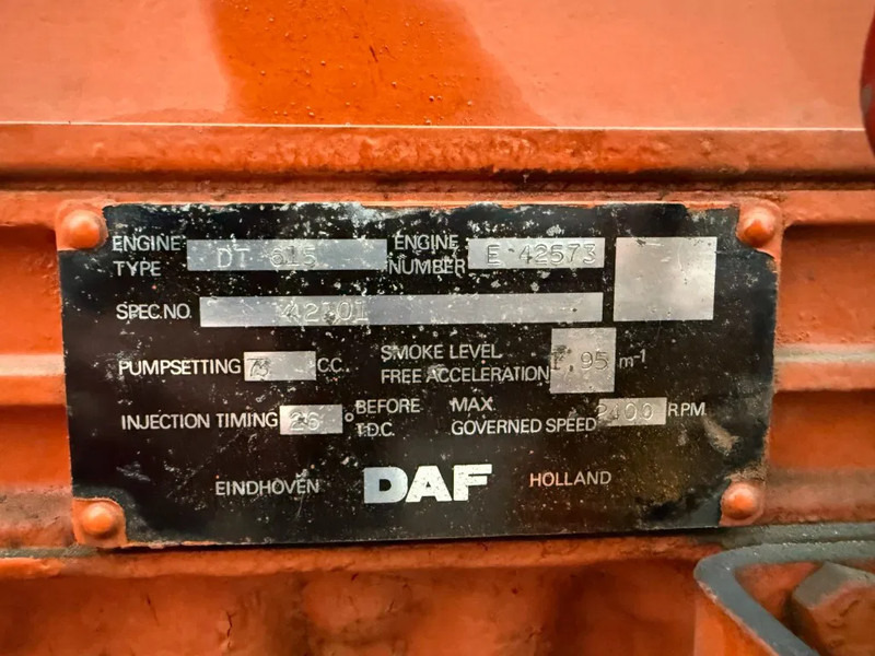 DAF DT 615 Marelli 80 kVA noodstroom aggregaat generatorset 163 hours ! - Generator electric: Foto 4 DAF DT 615 Marelli 80 kVA noodstroom aggregaat generatorset 163 hours ! - Generator electric: Foto 4