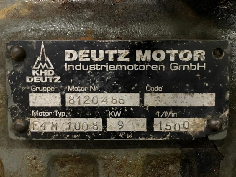 Deutz F4M 1008 SDMO 10 kVA generatorset - Generator electric: Foto 4 Deutz F4M 1008 SDMO 10 kVA generatorset - Generator electric: Foto 4