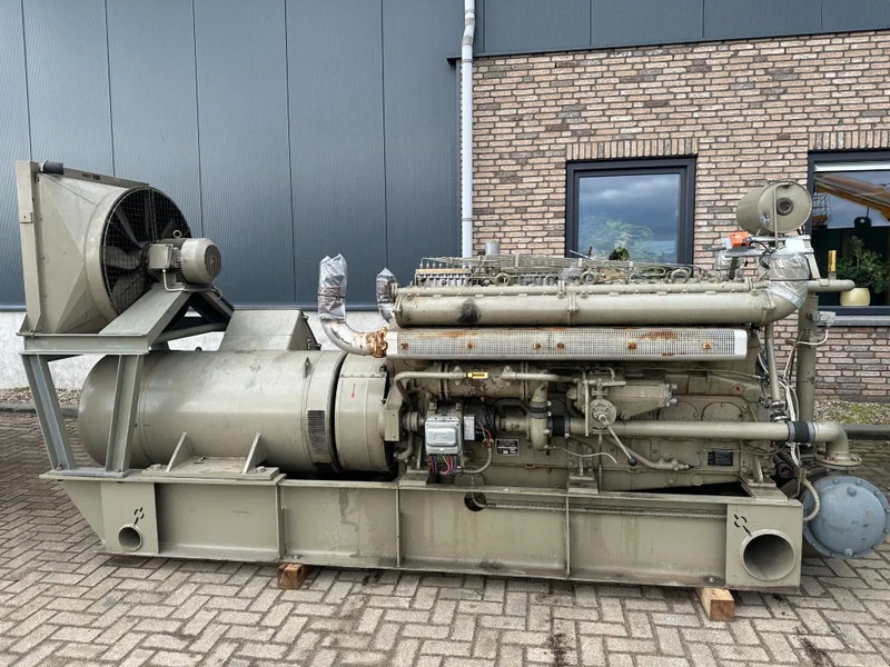Generator electric MWM RHS 618 V16 Piller 450 kVA noodstroom generatorset Ex Emergency ! 78 hours !: Foto 9