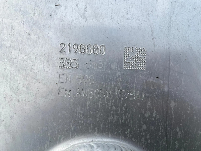 DAF Brandstoftank 335L 2198080 - Rezervor combustibil: Foto 5 DAF Brandstoftank 335L 2198080 - Rezervor combustibil: Foto 5