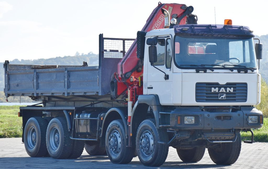 MAN 41.460 * KRAN * 8x8 ! TOPZUSTAND MAN 41.460 * KRAN * 8x8 ! TOPZUSTAND - Camion cu macara, Camion basculantă: Foto 4 MAN 41.460 * KRAN * 8x8 ! TOPZUSTAND MAN 41.460 * KRAN * 8x8 ! TOPZUSTAND - Camion cu macara, Camion basculantă: Foto 4