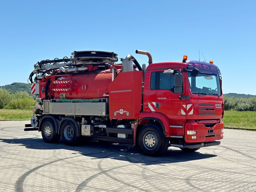 MAN TGA 26.360 * Saug und Spülwagen/CAPPELLOTTO+FUNK - Maşină pentru vidanjări: Foto 2 MAN TGA 26.360 * Saug und Spülwagen/CAPPELLOTTO+FUNK - Maşină pentru vidanjări: Foto 2