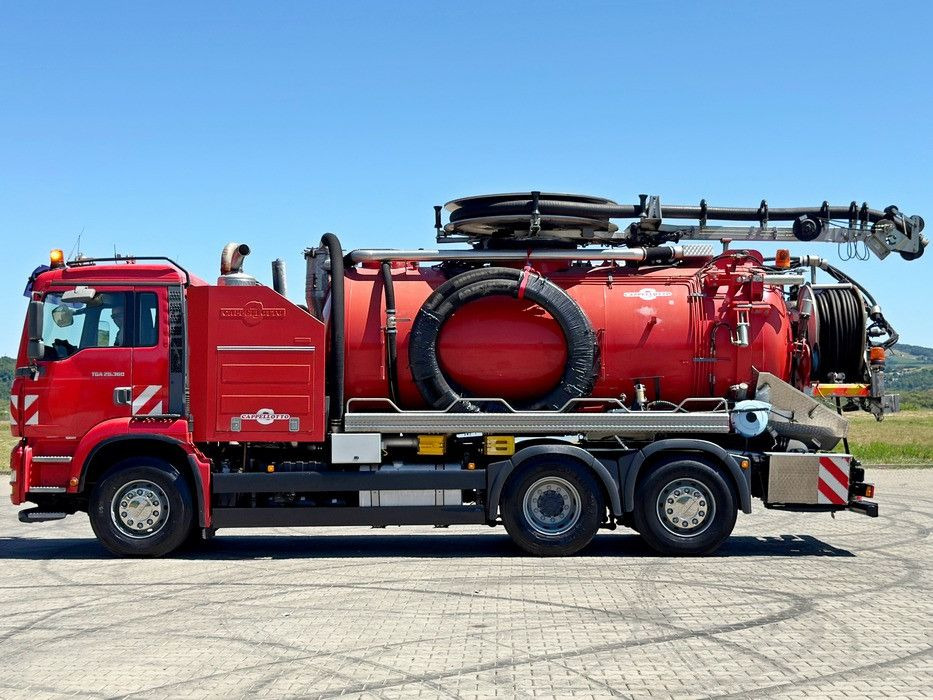 MAN TGA 26.360 * Saug und Spülwagen/CAPPELLOTTO+FUNK - Maşină pentru vidanjări: Foto 3 MAN TGA 26.360 * Saug und Spülwagen/CAPPELLOTTO+FUNK - Maşină pentru vidanjări: Foto 3