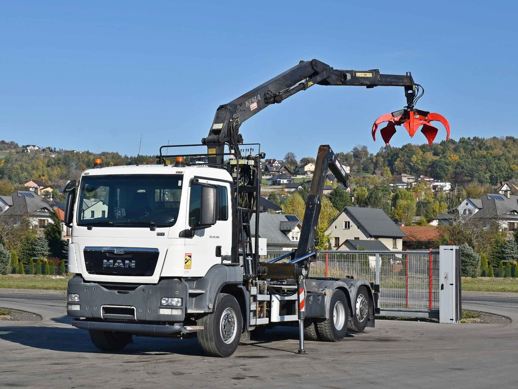 MAN TGS 26.360 Abrollkipper* KESLA 2114 Z * TOP MAN TGS 26.360 Abrollkipper* KESLA 2114 Z * TOP - Camion cu cârlig, Camion cu macara: Foto 2 MAN TGS 26.360 Abrollkipper* KESLA 2114 Z * TOP MAN TGS 26.360 Abrollkipper* KESLA 2114 Z * TOP - Camion cu cârlig, Camion cu macara: Foto 2