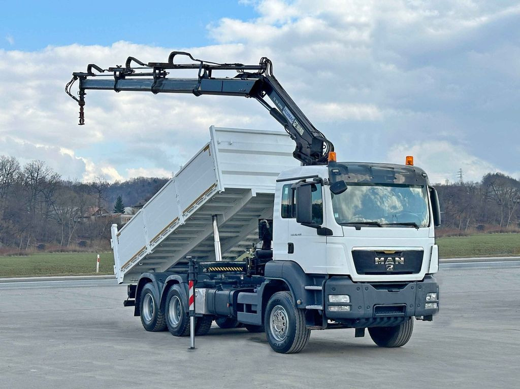 MAN TGS 26.400 * HIAB 166 ES - 3 HIPRO + FUNK * 6x4 MAN TGS 26.400 * HIAB 166 ES - 3 HIPRO + FUNK * 6x4 - Camion basculantă, Camion cu macara: Foto 2 MAN TGS 26.400 * HIAB 166 ES - 3 HIPRO + FUNK * 6x4 MAN TGS 26.400 * HIAB 166 ES - 3 HIPRO + FUNK * 6x4 - Camion basculantă, Camion cu macara: Foto 2