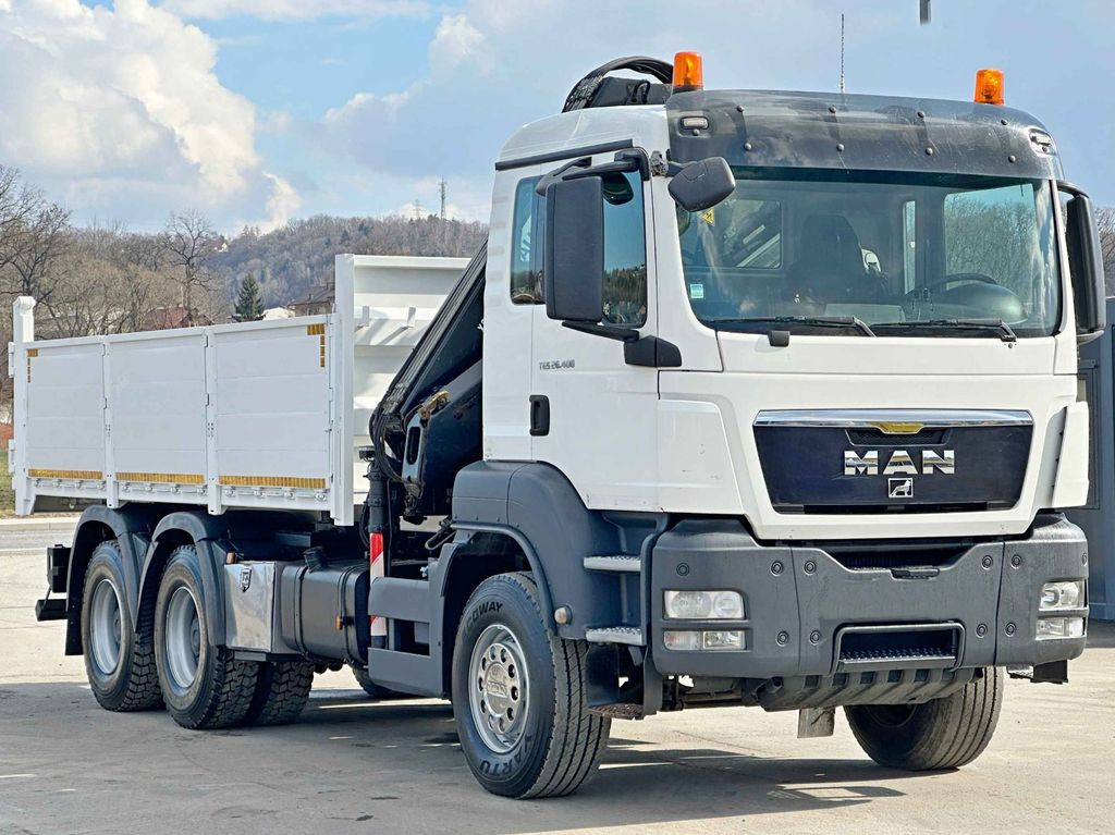 MAN TGS 26.400 * HIAB 166 ES - 3 HIPRO + FUNK * 6x4 MAN TGS 26.400 * HIAB 166 ES - 3 HIPRO + FUNK * 6x4 - Camion cu macara, Camion basculantă: Foto 3 MAN TGS 26.400 * HIAB 166 ES - 3 HIPRO + FUNK * 6x4 MAN TGS 26.400 * HIAB 166 ES - 3 HIPRO + FUNK * 6x4 - Camion cu macara, Camion basculantă: Foto 3