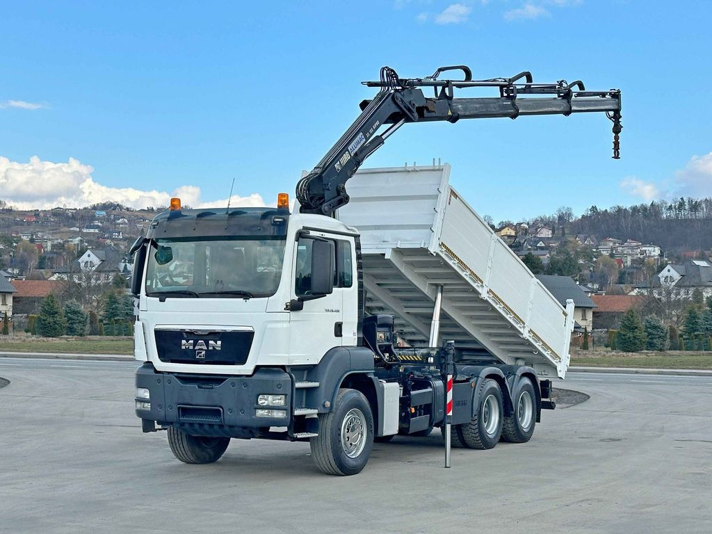 MAN TGS 26.400 * HIAB 166 ES - 3 HIPRO + FUNK * 6x4 MAN TGS 26.400 * HIAB 166 ES - 3 HIPRO + FUNK * 6x4 - Camion cu macara, Camion basculantă: Foto 2 MAN TGS 26.400 * HIAB 166 ES - 3 HIPRO + FUNK * 6x4 MAN TGS 26.400 * HIAB 166 ES - 3 HIPRO + FUNK * 6x4 - Camion cu macara, Camion basculantă: Foto 2