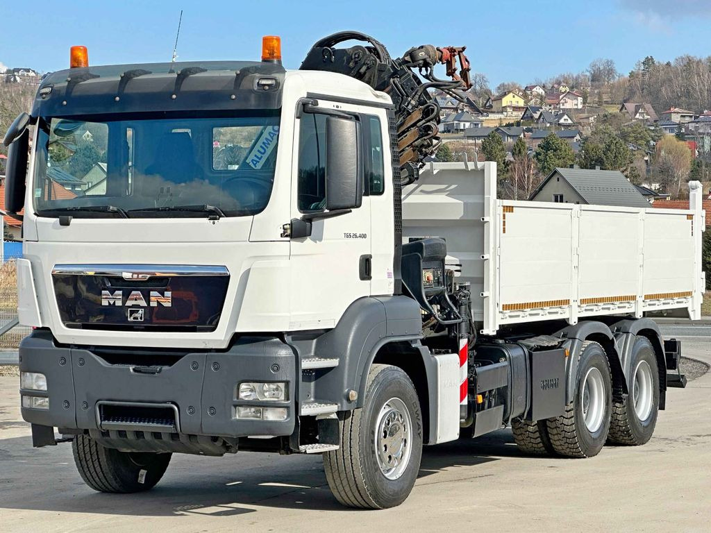 MAN TGS 26.400 * HIAB 166 ES - 3 HIPRO + FUNK * 6x4 MAN TGS 26.400 * HIAB 166 ES - 3 HIPRO + FUNK * 6x4 - Camion cu macara, Camion basculantă: Foto 4 MAN TGS 26.400 * HIAB 166 ES - 3 HIPRO + FUNK * 6x4 MAN TGS 26.400 * HIAB 166 ES - 3 HIPRO + FUNK * 6x4 - Camion cu macara, Camion basculantă: Foto 4