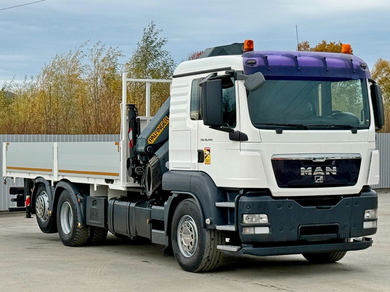 MAN TGS 26.440 * PRITSCHE 6,15 m + PK 29002 * TOP - Camion cu macara: Foto 2 MAN TGS 26.440 * PRITSCHE 6,15 m + PK 29002 * TOP - Camion cu macara: Foto 2