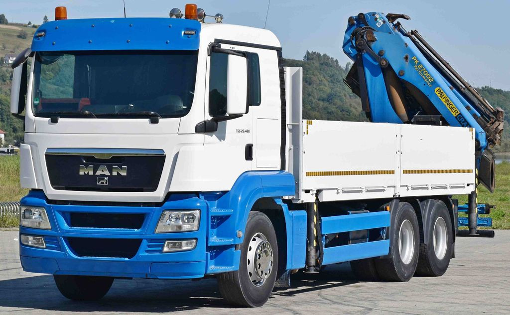 MAN TGS 26.480 * PK 27002 + JIB PJ060 + FUNK / 6x4 MAN TGS 26.480 * PK 27002 + JIB PJ060 + FUNK / 6x4 - Camion cu macara: Foto 3 MAN TGS 26.480 * PK 27002 + JIB PJ060 + FUNK / 6x4 MAN TGS 26.480 * PK 27002 + JIB PJ060 + FUNK / 6x4 - Camion cu macara: Foto 3