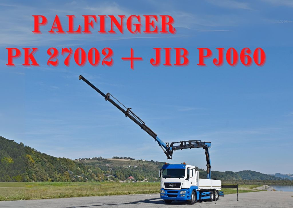 MAN TGS 26.480 * PK 27002 + JIB PJ060 + FUNK / 6x4 MAN TGS 26.480 * PK 27002 + JIB PJ060 + FUNK / 6x4 - Camion cu macara: Foto 1 MAN TGS 26.480 * PK 27002 + JIB PJ060 + FUNK / 6x4 MAN TGS 26.480 * PK 27002 + JIB PJ060 + FUNK / 6x4 - Camion cu macara: Foto 1