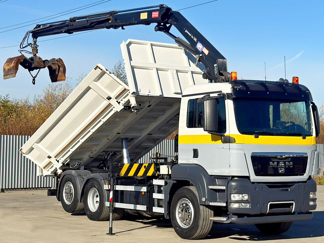 MAN TGS 28.320 * HMF 1500 - K2 * TOPZUSTAND - Camion cu macara: Foto 3 MAN TGS 28.320 * HMF 1500 - K2 * TOPZUSTAND - Camion cu macara: Foto 3