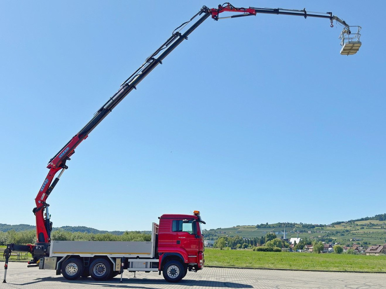 Camion cu macara MAN TGS 28.480 * EFFER 255/5S + JIB 3S + FUNK * TOP: Foto 6 Camion cu macara MAN TGS 28.480 * EFFER 255/5S + JIB 3S + FUNK * TOP: Foto 6
