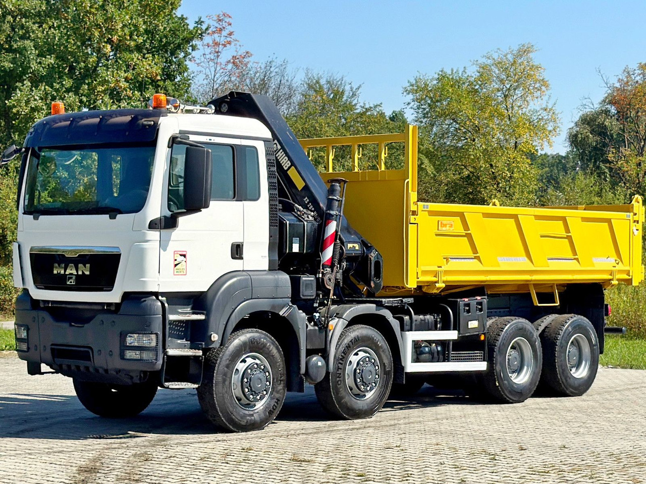 MAN TGS 32.510 * HIAB 288 EP - 5HIDUO/ FUNK * 8x8 - Camion basculantă, Camion cu macara: Foto 5 MAN TGS 32.510 * HIAB 288 EP - 5HIDUO/ FUNK * 8x8 - Camion basculantă, Camion cu macara: Foto 5