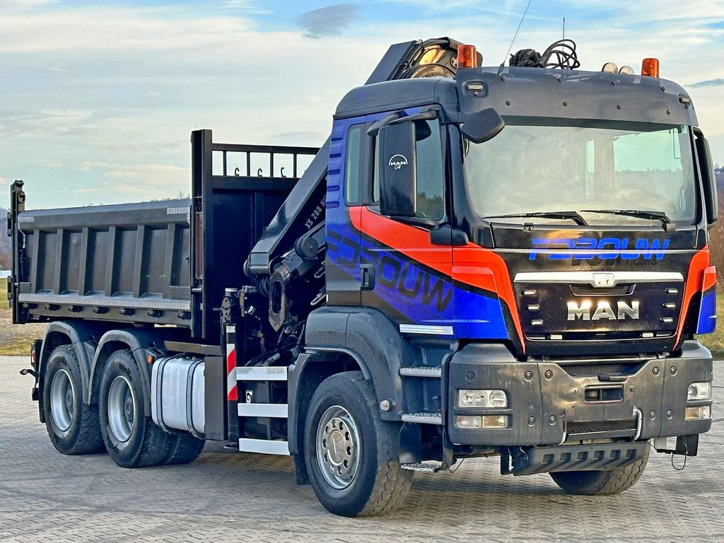 MAN TGS 33.480 * HIAB 288 EP - 4 HIDUO/ FUNK * 6x4 MAN TGS 33.480 * HIAB 288 EP - 4 HIDUO/ FUNK * 6x4 - Camion basculantă, Camion cu macara: Foto 3 MAN TGS 33.480 * HIAB 288 EP - 4 HIDUO/ FUNK * 6x4 MAN TGS 33.480 * HIAB 288 EP - 4 HIDUO/ FUNK * 6x4 - Camion basculantă, Camion cu macara: Foto 3