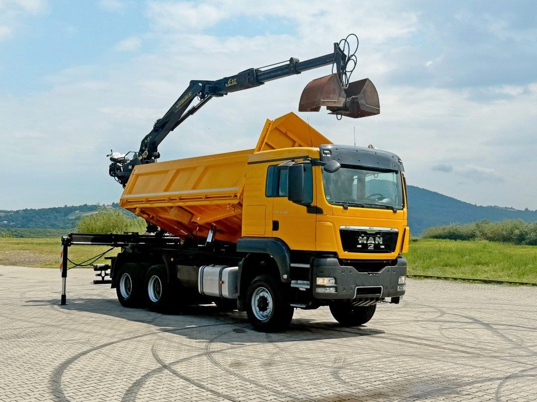 MAN TGS 33.480*KIPPER 5,10m * EPSILON E165Z76* 6x6 MAN TGS 33.480*KIPPER 5,10m * EPSILON E165Z76* 6x6 - Camion cu macara, Camion basculantă: Foto 2 MAN TGS 33.480*KIPPER 5,10m * EPSILON E165Z76* 6x6 MAN TGS 33.480*KIPPER 5,10m * EPSILON E165Z76* 6x6 - Camion cu macara, Camion basculantă: Foto 2