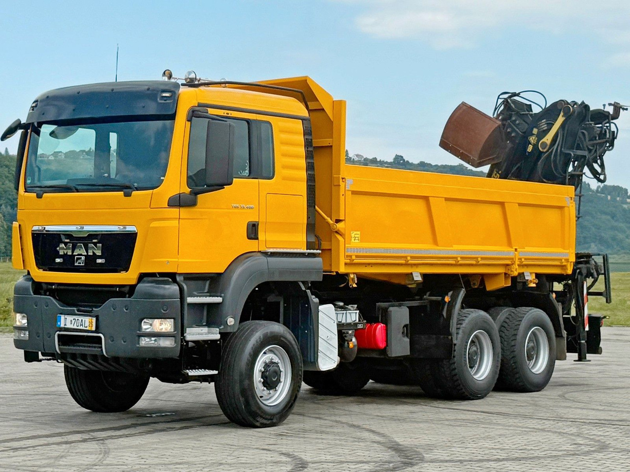 MAN TGS 33.480*KIPPER 5,10m * EPSILON E165Z76* 6x6 MAN TGS 33.480*KIPPER 5,10m * EPSILON E165Z76* 6x6 - Camion cu macara, Camion basculantă: Foto 4 MAN TGS 33.480*KIPPER 5,10m * EPSILON E165Z76* 6x6 MAN TGS 33.480*KIPPER 5,10m * EPSILON E165Z76* 6x6 - Camion cu macara, Camion basculantă: Foto 4