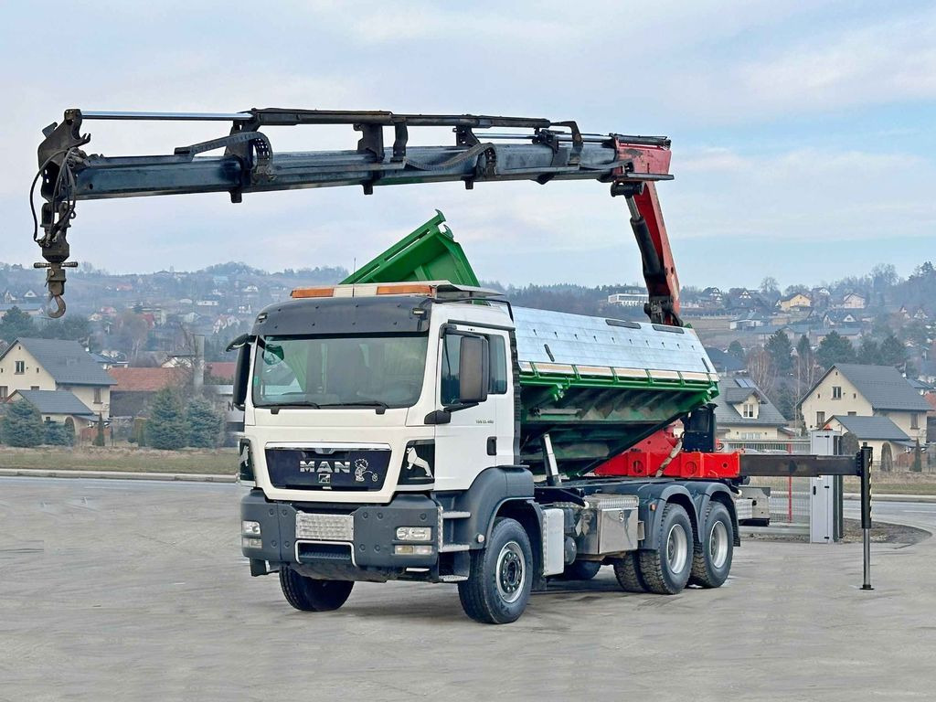 MAN TGS 33.480*KIPPER 5,70m * PK 23002 + FUNK * 6x4 MAN TGS 33.480*KIPPER 5,70m * PK 23002 + FUNK * 6x4 - Camion cu macara, Camion basculantă: Foto 2 MAN TGS 33.480*KIPPER 5,70m * PK 23002 + FUNK * 6x4 MAN TGS 33.480*KIPPER 5,70m * PK 23002 + FUNK * 6x4 - Camion cu macara, Camion basculantă: Foto 2