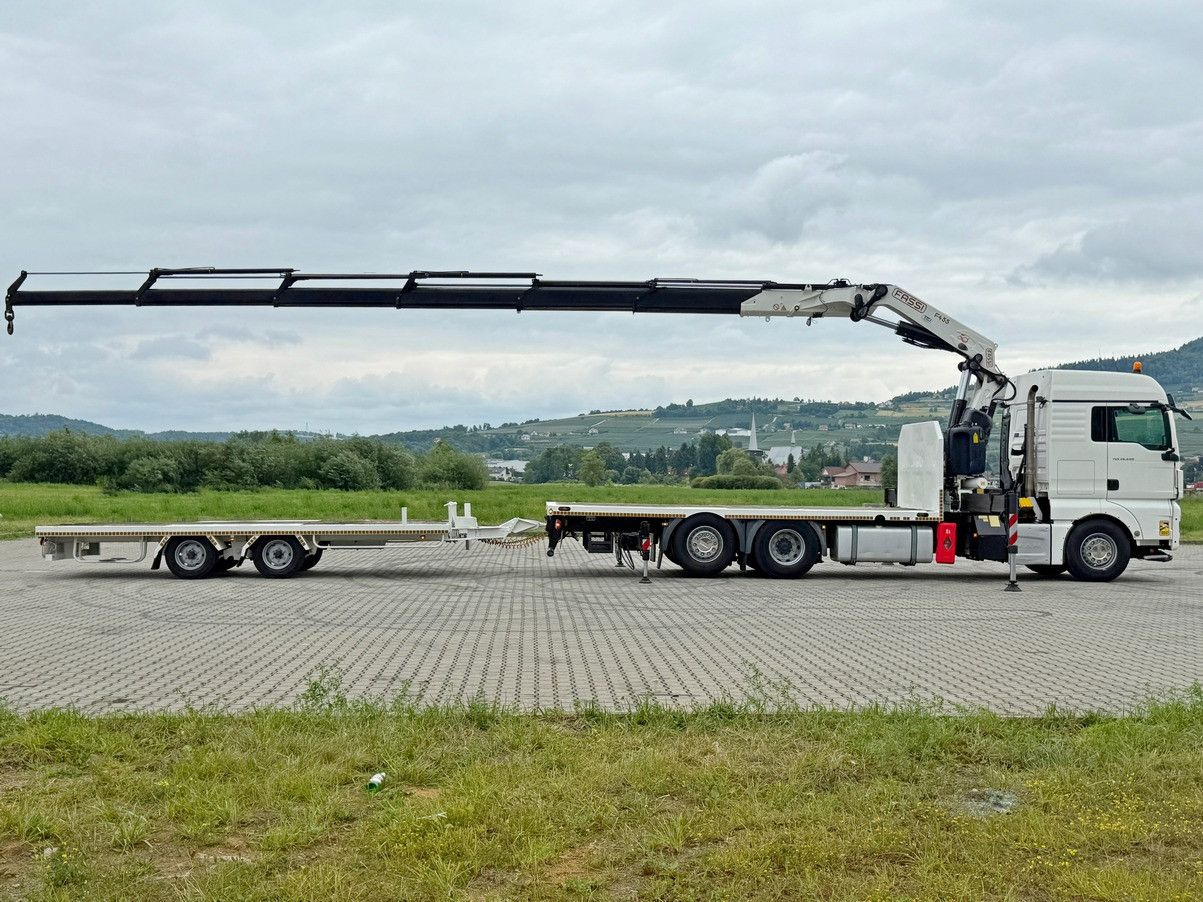 MAN TGX 26.440 * FASSI F455A.2.26E + FUNK + Anhänger - Camion cu macara: Foto 5 MAN TGX 26.440 * FASSI F455A.2.26E + FUNK + Anhänger - Camion cu macara: Foto 5