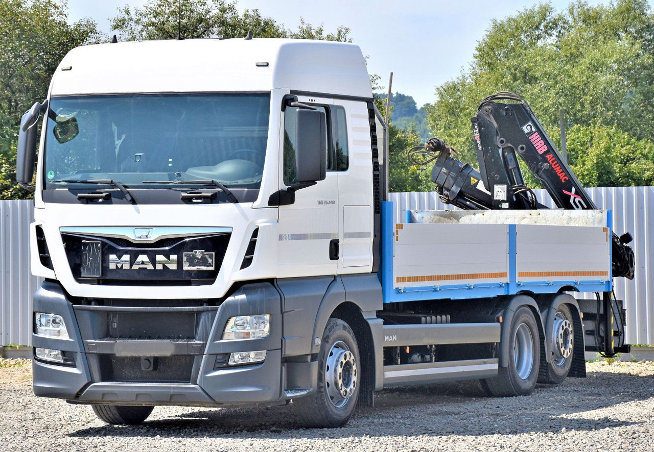 MAN TGX 26.440 Pritsche 6,20 m+HIAB 122 HIDUO/FUNK - Camion cu macara: Foto 3 MAN TGX 26.440 Pritsche 6,20 m+HIAB 122 HIDUO/FUNK - Camion cu macara: Foto 3