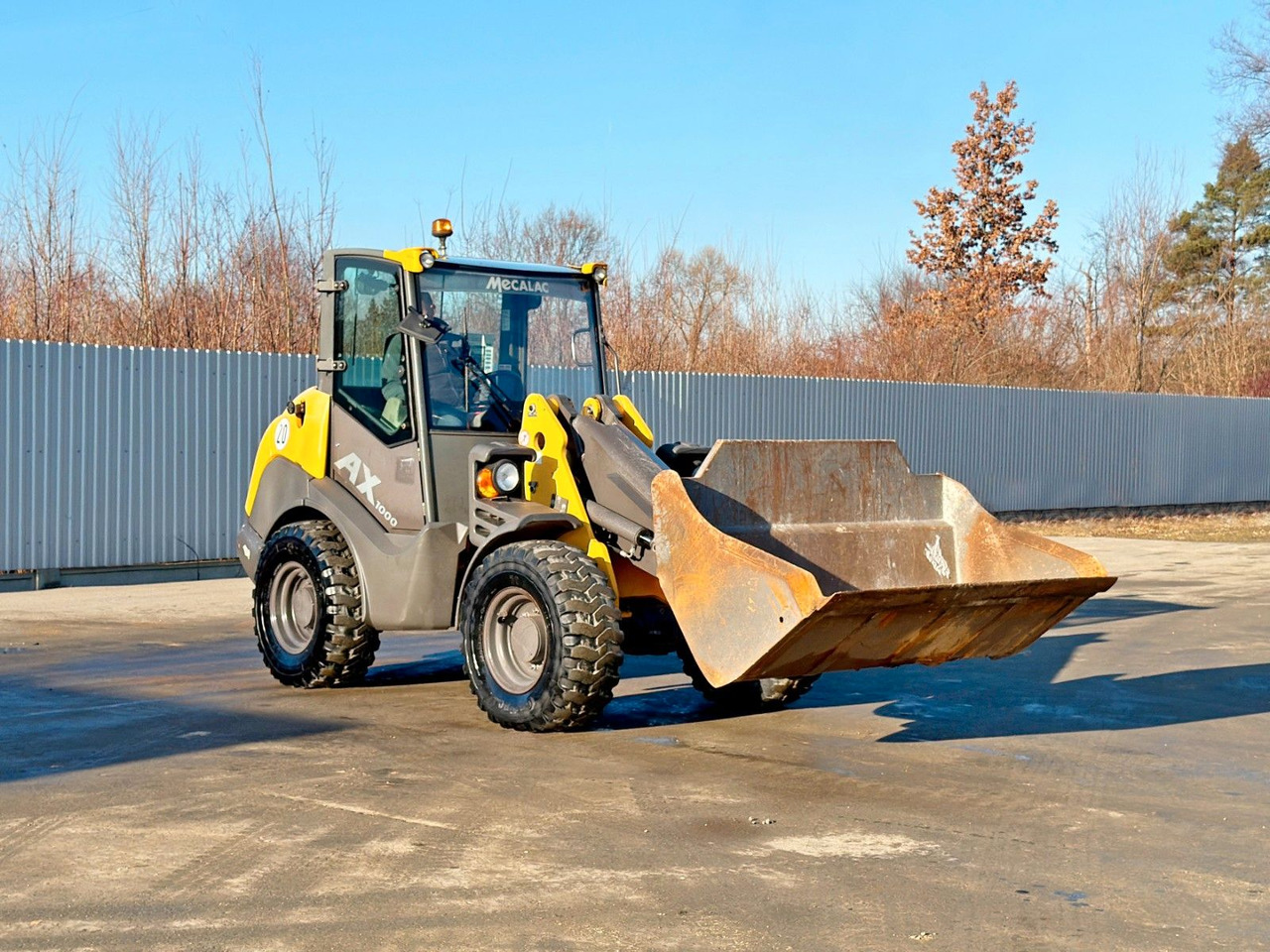 MECALAC AHLMANN AX 1000 * RADLADER * TOP - Încărcător frontal pe pneuri: Foto 3 MECALAC AHLMANN AX 1000 * RADLADER * TOP - Încărcător frontal pe pneuri: Foto 3