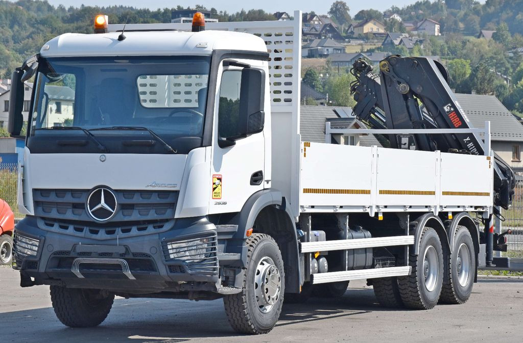 Mercedes-Benz ACTROS 2636 *HIAB X-HIDUO 188 ES-4/FUNK + * 6x4 Mercedes-Benz AROCS 2636 *HIAB X-HIDUO 188 ES-4/FUNK + * 6x4 - Camion cu macara, Camion platformă: Foto 3 Mercedes-Benz ACTROS 2636 *HIAB X-HIDUO 188 ES-4/FUNK + * 6x4 Mercedes-Benz AROCS 2636 *HIAB X-HIDUO 188 ES-4/FUNK + * 6x4 - Camion cu macara, Camion platformă: Foto 3