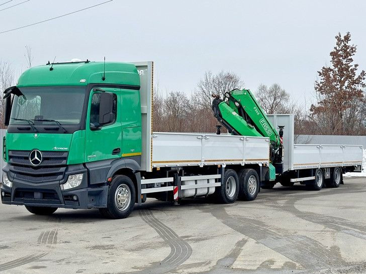 Mercedes-Benz ACTROS 2645 * FASSI F345.24 XE + FUNK + Anhänger - Camion cu macara: Foto 4 Mercedes-Benz ACTROS 2645 * FASSI F345.24 XE + FUNK + Anhänger - Camion cu macara: Foto 4