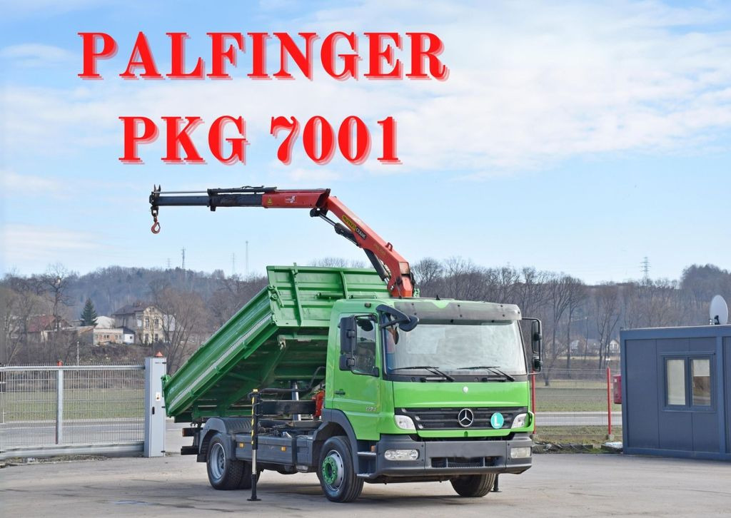 Mercedes-Benz ATEGO 1224 Kipper 4,00m* KRAN * TOPZUSTAND Mercedes-Benz ATEGO 1224 Kipper 4,00m* KRAN * TOPZUSTAND - Camion cu macara, Camion basculantă: Foto 1 Mercedes-Benz ATEGO 1224 Kipper 4,00m* KRAN * TOPZUSTAND Mercedes-Benz ATEGO 1224 Kipper 4,00m* KRAN * TOPZUSTAND - Camion cu macara, Camion basculantă: Foto 1