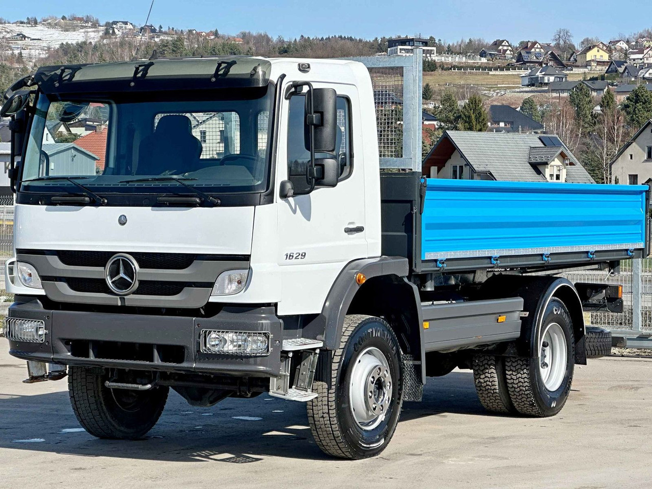 Mercedes-Benz AXOR 1629 * KIPPER 4,80 m * 4x4 * TOPZUSTAND - Camion basculantă, Camion cu macara: Foto 5 Mercedes-Benz AXOR 1629 * KIPPER 4,80 m * 4x4 * TOPZUSTAND - Camion basculantă, Camion cu macara: Foto 5