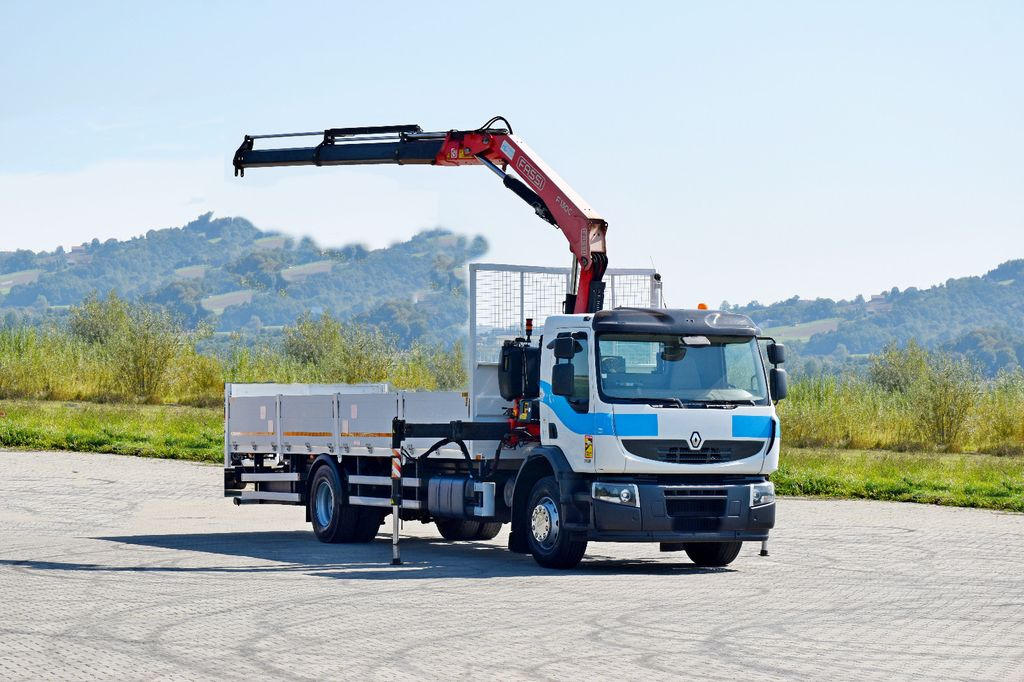 Renault Premium 310 DXI* FASSI F130AC.23+FUNK* TOP Renault Premium 310 DXI* FASSI F130AC.23+FUNK* TOP - Camion cu macara, Camion platformă: Foto 2 Renault Premium 310 DXI* FASSI F130AC.23+FUNK* TOP Renault Premium 310 DXI* FASSI F130AC.23+FUNK* TOP - Camion cu macara, Camion platformă: Foto 2