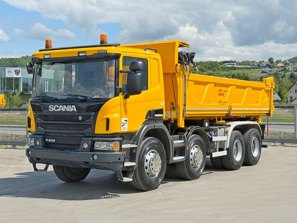 Scania P 410 Kipper 6,00m * 8x4 * TOPZUSTAND ! Scania P 410 Kipper 6,00m * 8x4 * TOPZUSTAND ! - Camion basculantă: Foto 1 Scania P 410 Kipper 6,00m * 8x4 * TOPZUSTAND ! Scania P 410 Kipper 6,00m * 8x4 * TOPZUSTAND ! - Camion basculantă: Foto 1