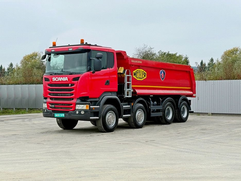 Scania R 410 * Kipper * TOPZUSTAND / 8x4 - Camion basculantă: Foto 1 Scania R 410 * Kipper * TOPZUSTAND / 8x4 - Camion basculantă: Foto 1