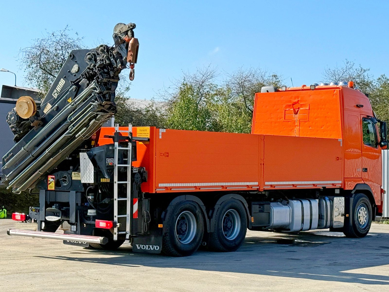 Camion cu macara Volvo FH 460 * HIAB 377 E - 7 HIPRO + FUNK * 6x4: Foto 7